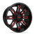 Xm Offroad Xm-335 Wheels Rims 26x14 6x135 6x139.7 Gloss Black W/ Red Milling -76mm | XM3352614613555-76RML