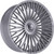 Tis 507S Wheels Rims 22x9 5x114.3 5x120 Gloss Silver 40mm | 507S-2295740