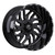 Tis 544Bm Wheels Rims 18x9 6x135 6x139.7 Gloss Black W/ Milled Accents 0mm | 544BM-8906800