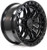 Arena A109 Hustle Wheel 17x9 6x139.7 Satin Black w/ Gloss Black Lip 0mm | A109179084P00004