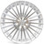 Select S103 Bristol Wheel - 22x10.5 5x112 Gloss Silver Machined 38mm | S1032205F8P3819