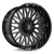 Axe Kratos Wheels Rims 24x12 8x180 Gloss Black Milled -44mm | 24128180-44KRABM