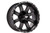 Red Dirt Road RD01 Wheels Rims 18x9 5x127 5x139.7 Matte Flat Black W/ Machined Edge -12mm | WRDW001NS19O06P061F187C18