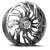 Luxxx Alloys Lux 28 Wheels Rims 24x10 6x135 6x139.7 Chrome 33mm | LUX28241061351397+33R-C