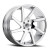 Luxxx Alloys Lux 8 Wheels Rims 20x8.5 5x112 Chrome 38mm | LUX820855112+38B-C