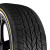 Vogue Custom Built Radial Vii Tire 215/70R15 98T White Wall Gold Line | 02182951