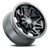 Vision Se7En 416 Atv Utv Wheel 14x8 4x136 Matte Black -10mm | 416-148136MB4