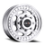 Vision Hauler 181 Dually Wheel 16x6 8x170 Machined 115mm - MINIMUM PURCHASE OF 4 WHEELS | 181Z6670MF