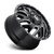 Fuel D581 Triton Dually Wheel 22x8.25 8x200 Gloss Black Milled 105mm - MINIMUM PURCHASE OF 4 WHEELS | D581228292