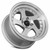 Vors Vr2 Wheels Rims 15x8 4x108 Silver Machined W/ Machined Lip & Chrome Rivets 20mm | VR02158040020S-408