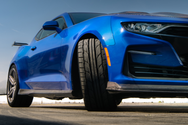 Summer tire on a Chevy Camaro