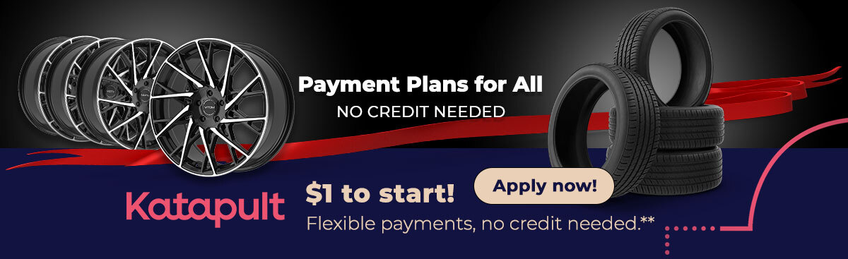 Financing Banner | Payment Plans for All, No Credit Needed | Kataplut As low as $1 to Start | Apply Now