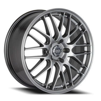 Enkei SS05 17x7.5 5x100 45mm Offset 72.6mm Bore Black Machined Wheel main image 0