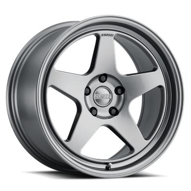 Kansei K12G Knp 18x8.5in / 5x120 BP / 35mm Offset / 72.6mm Bore - Gunmetal Wheel