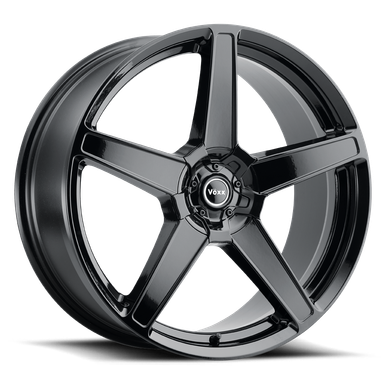 Vöxx Mg5 Wheels Rims 18x8 5x110 5x115 Gloss Black 40mm | MG5 880-5002-40 GB