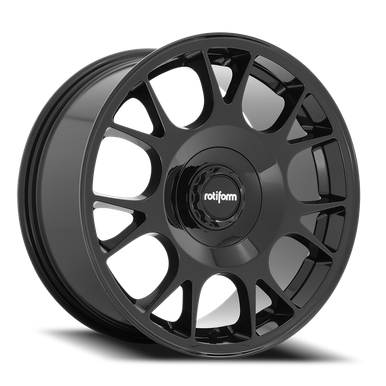 True Form Rims Rotiform R187 Tuf-R Wheels Rims 19x9.5 5x112 5x114.3 Gloss Black 38mm ...