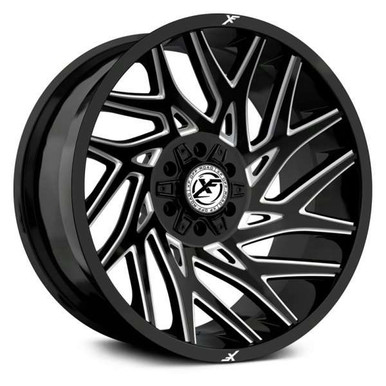 Xf Off-Road Xf-229 Wheels Rims 20x9 5x127 5x139.7 Gloss Black