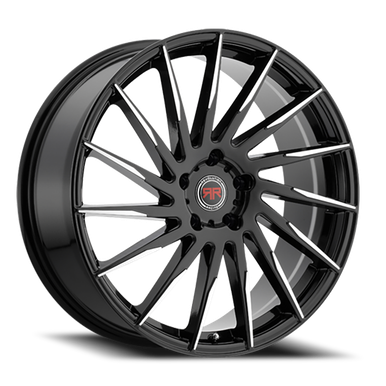 Rac R15gb Revolution Racing Rr15 Wheels Rims 20x8 5x114.3 Black Machined 40mm ...