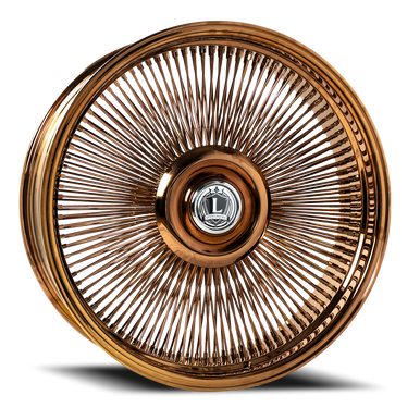 Luxxx Alloys Lux 37 Wheels Rims 20x9 5x127 Rose Gold 0mm