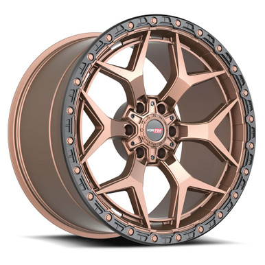 Vortek Vrt-603 Wheels Rims 20x12 6x135 6x139.7 Matte Bronze With