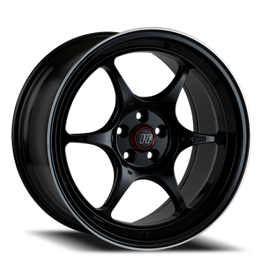 Enkei PF06 18x9.5 +40 5x114.3 Black Machined main image 0