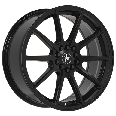 Impact Racing 503 Wheels Rims 18x8 5x108 5x114.3 Gloss Black 38mm ...
