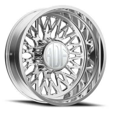 Adf Dually Techno Mesh Wheels Rims 20x8.25 8x170 Polished -167mm