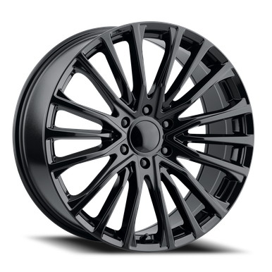 Voxx Replica Smm Wheels Rims 22x9 6x139.7 Gloss Black 28mm | ES2