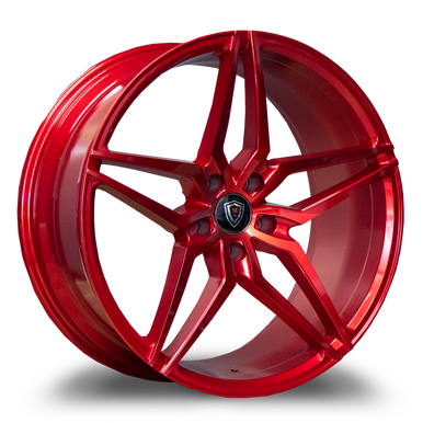 Marquee M3259 Wheels Rims 20x10.5 5x112 Candy Red 38mm