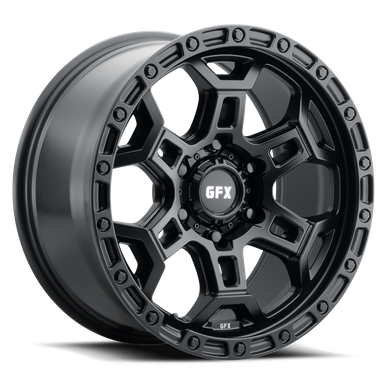 G-Fx Tr33 Wheels Rims 18x9 6x135 Matte Black 20mm | T33 890-6135-20 MB