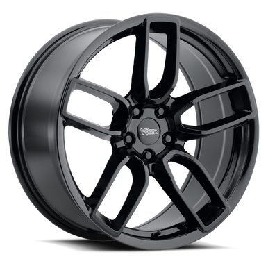 Vöxx Replica Caw Wheels Rims 20x9 5x115 Gloss Black 20mm | CAW 290