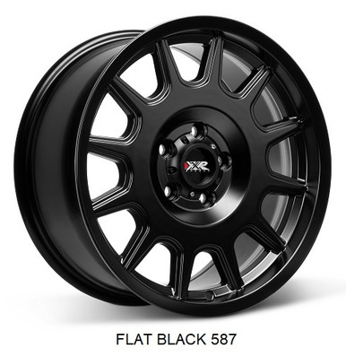 ☆ℛ⃛です☆ Xxr 587 Wheels Rims 17x8 5x100 Flat Black 30mm | 587788022