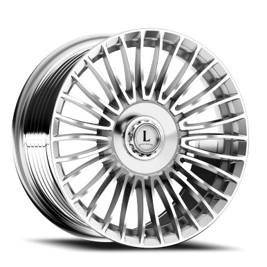 Luxxx Alloys Lux 49 Wheels Rims 20x8.5 5x114.3 5x120 Chrome 35mm