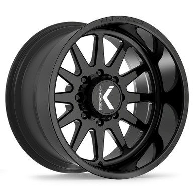 Kg1 Clockwork Wheels Rims 22x14 8x180 Gloss Black -76mm