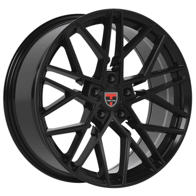 Impact Racing 505 Wheels Rims 18x8 5x100 Gloss Black W/ Machined Lip ...