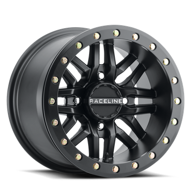 Raceline A91B Ryno Atv Wheels Rims 15x8 4x137 Satin Black 10mm | A91B ...
