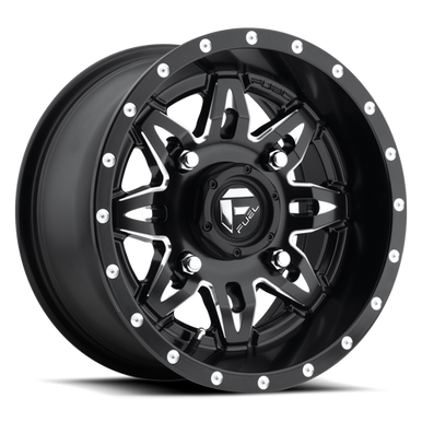 Fuel D567 Lethal Atv Wheels Rims 15x7 4x137 Matte Black Milled 13mm ...