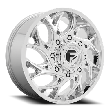 Fuel Dually D740 Runner Wheels Rims 20x8.25 8x210 Chrome 105mm