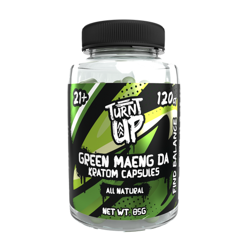 Kratom Capsules - Green Maeng Da - 120 Count kratom capsules