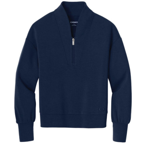 OGIO Womens Transcend Qtr Zip-TrinityWir