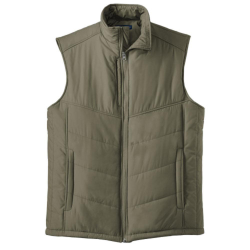 Embroidered Puffy Vest-TrinityWir