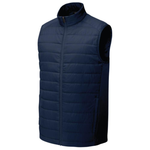 Embroidered Teknical Hybrid Vest-Trinity