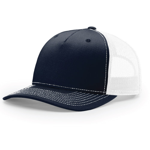 Embroidered Richardson Five-Panel Trucker-Trinity