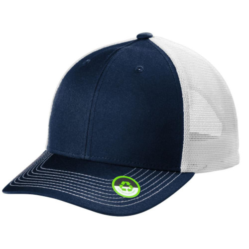 Embroidered Eco Snapback Trucker Cap-TrinityWir