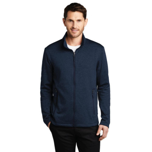 Collective Striated Fleece Jacket-TrinityWir