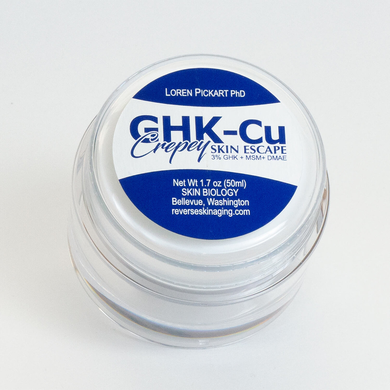 Neck Crepey Skin Cream: GHK Crepey Skin Escape - Improve Skin