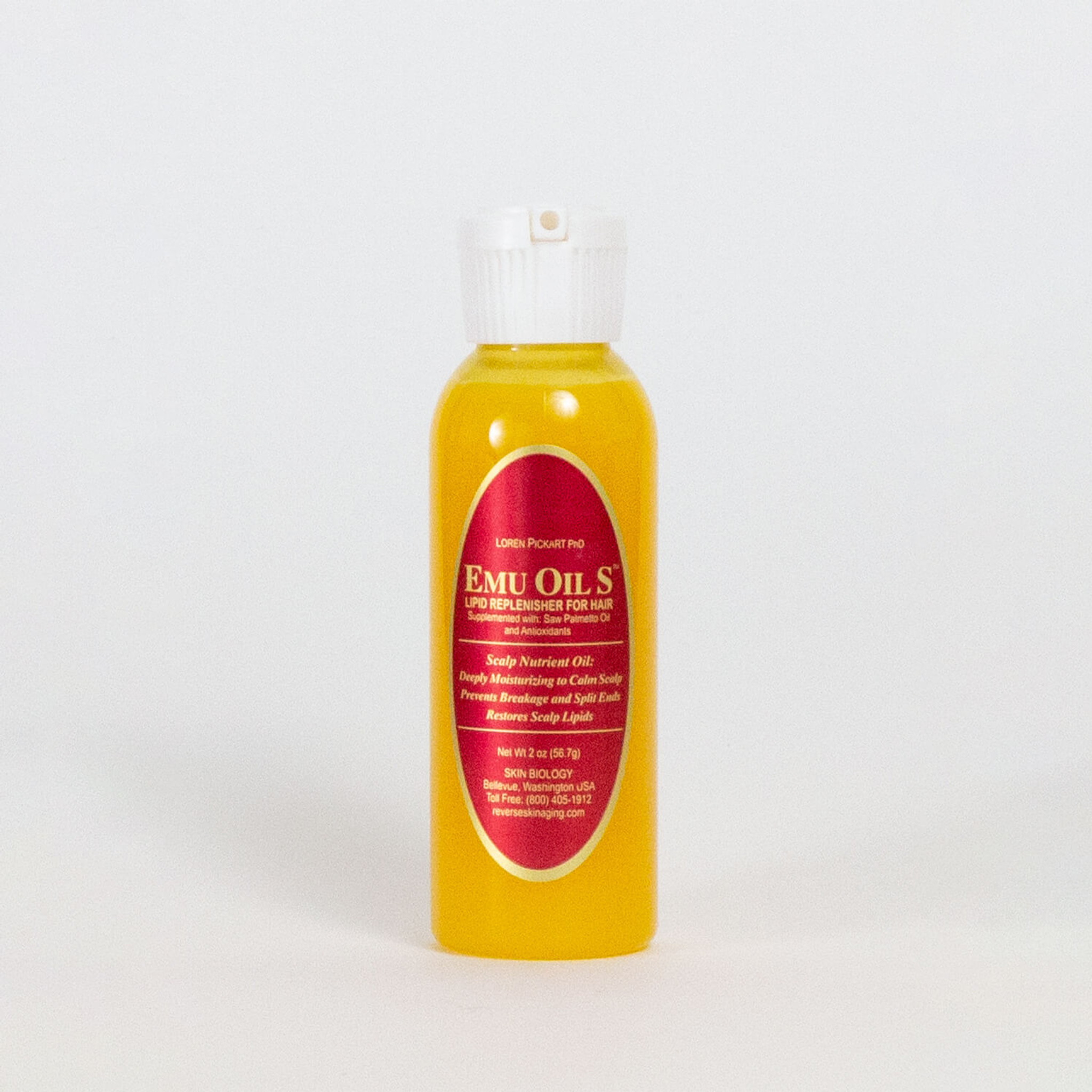 Emu Oil for Hair Mends Weak Hair and Calms Scalp Irritation from