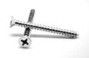 #6-20 x 1/4" Sheet Metal Screw Phillips Flat Head Undercut Type AB Low Carbon Steel Zinc Plated