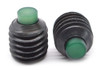 #8-32 x 1/8" Coarse Thread Socket Set Screw Nylon Tip Alloy Steel Black Oxide