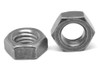 #4-40 x 1/4" x 3/32" Coarse Thread Hex Machine Screw Nut Low Carbon Steel Plain Finish